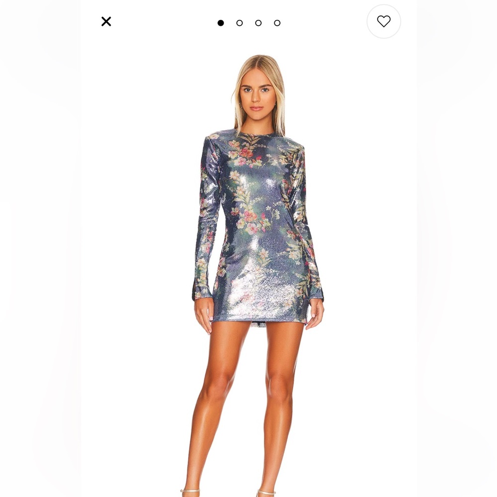 Amanda Uprichard Ayla Mini Dress in Lulia